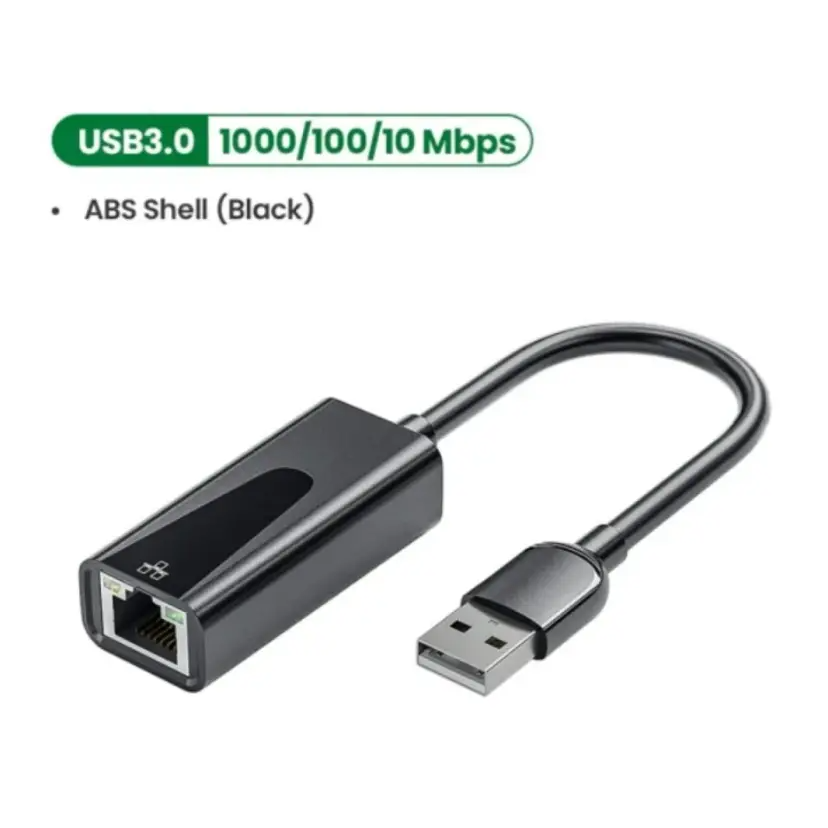 HAING HI-3032-UGE USB 3.0 To Gigabit Ethernet Adapter HAING HI-3032-UGE USB 3.0 To Gigabit Ethernet Adapter